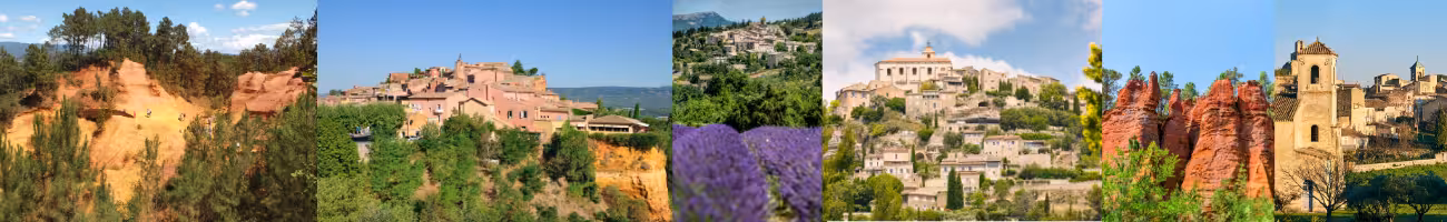 Our two campsites in the Luberon – choose yours!